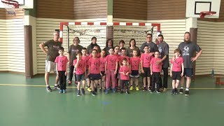 Rencontre sportive ParentsEnfants du Fensch Vallée Hand Ball [upl. by Anurag282]