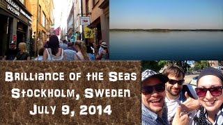 Royal Caribbean BRILLIANCE OTS July 9 2014 STOCKHOLM Sweden [upl. by Wilburt961]