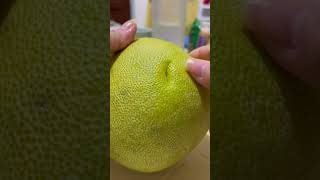 Trying to peel the pomelo with barehands asmrsounds peeling fruit trending ytshorts ytviral [upl. by Alimat]