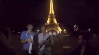 Melodica Men at Eiffel Tower [upl. by Riella]