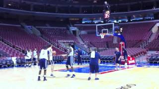 Villanova Basketball Drills [upl. by Teleya]