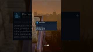 Best steam review on DBD bestreview steamgame steam deadbydaylight review reviews funnyshorts [upl. by Yllrebmik809]