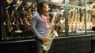 Test Theo Wanne Mantra Tenor Saxophone By Sax Society [upl. by Finzer]