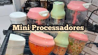 MINI TRITURADOR DE ALIMENTOS MINI PROCESSADORES DE ALIMENTOS MANUAL E ELÉTRICO [upl. by Llerraf37]