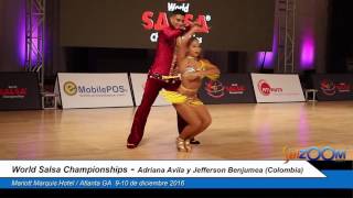 Adriana Avila y Jefferson Benjumea Colombia World Salsa Championships [upl. by Boleyn141]