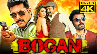 Bogan 4K ULTRA HD  Jayam Ravi amp Arvind Swamy Superhit Action Hindi Dubbed Movie l Hansika Motwani [upl. by Deanne301]