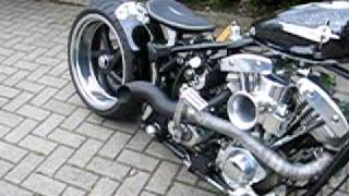 1957 Harley Davidson FXST Vintage Racer [upl. by Malinda770]