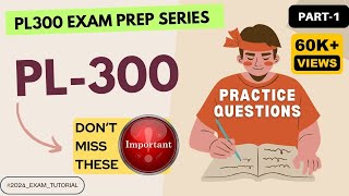 EP01 PL300 Exam Preparation Series  Important Topics  Microsoft Power BI Data Analyst  Free PDF [upl. by Henrie]