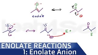 Enolate Ion Formation and Stability of Alpha Acidic Hydrogen [upl. by Annawahs]