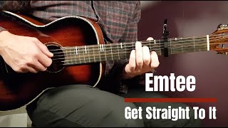 How to play Emtee  Get Straight To It  Acoustic Guitar Lesson  Tutorial [upl. by Breskin]