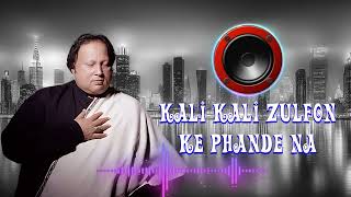 Kali Kali Zulfon Nusrat Fateh Ali khan Full original Qawwali Remix RJ Beat🎧 [upl. by Nappie420]