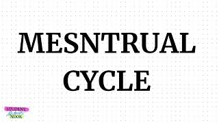 Understanding the Menstruation Cycle A Simple Guide [upl. by Clim]