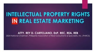 Intellectual Property Rights In Real Estate Marketing intellectualpropertylawyer tradesecrets [upl. by Zebedee678]