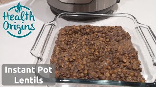 How to cook lentils Instant Pot [upl. by Loggia]