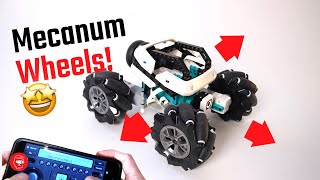 MINDSTORMS Robot Inventor Mecanum Wheels drives in EVERY Direction [upl. by Corby]