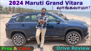 Grand Vitara SUV Performance Comfort amp interior Features Tamil Review Flagship Maruti Suzuki SUV [upl. by Htiekal781]