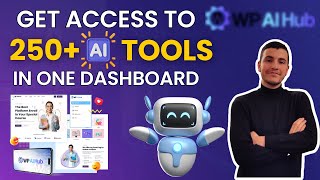 WP AI HUB REVIEW  250 AI TOOLS IN ONE DASHBOARD HONEST REVIEW amp DEMO [upl. by Mcmurry266]