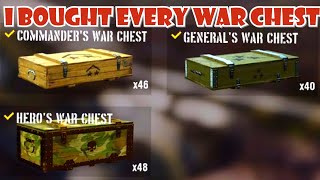 Opening every war chest in the game  World of Tanks Console PS4 XBOX Mercenaries [upl. by Ainivad581]