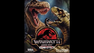 Warpath Jurassic Park creature sound effects INCLUDES INTRO AND VICTORY SOUNDS [upl. by Gesner]