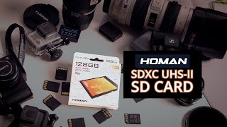 HOMAN SDXC UHSII SD CARD [upl. by Judas]