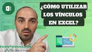 Vínculos en Excel  Tutorial Excel 2020 [upl. by Lekcim]