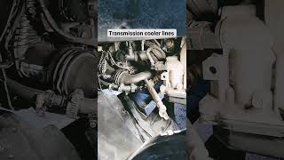 Repairing transmission cooler lines vw passat turbo passat [upl. by Hinch239]