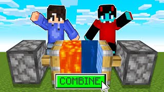 Minecraft but you can Combine Items [upl. by Sherm]