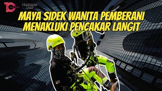 Maya Sidek Wanita Pemberani  Tenang Panjat KLCC Setinggi 452 Meter  Tumpang Lalu EP 6 [upl. by Ttelrats]