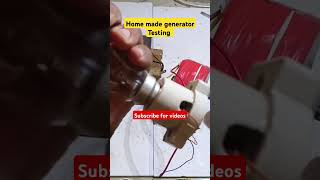 How To Make AC Generator 230 Volt AC Supplyshortsvideo dcmotor electriccyclemotor electrical [upl. by Florina]