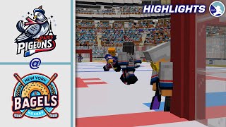 Paris Pigeons vs New York Bagels  BHCL Gameday 9  Full Game Highlights [upl. by Adeys]