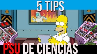 5 TIPS 🤜 PSU  PTU  PAES CIENCIAS  Consejos de CÓMO ESTUDIAR y SUBIR puntajes [upl. by Davidde]