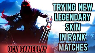 shadow fight 4 arena  Lynx the namestealer ocv gameplay LYNX NEW LEGENDARY SKIN WEAPON gameplay [upl. by Veleda]