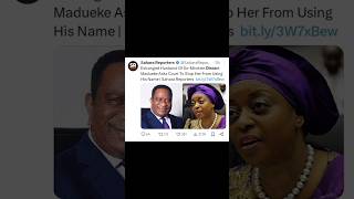 Tell Diezani to stop using my name as her Surname  Diezani Madueke ex husband Patience Jonathan [upl. by Gromme]