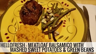 HELLOFRESH  MEATLOAF BALSAMICO [upl. by Crescin]