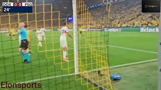 Dortmund vs PSG  CHAMPIONS LEAGUE HIGHLIGHTS [upl. by Artap]