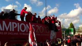 Manchester United Parade 2013 [upl. by Anallise647]