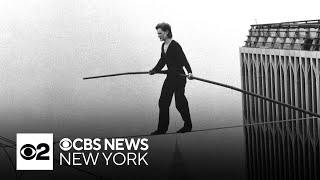 Highwire artist Philippe Petit will reenact 1974 tightrope walk inside NYC church [upl. by Sorensen]