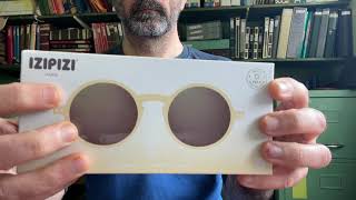 IZIPIZI G Sunglasses  FOOLS GOLD  Lunettes de soleil ASMR unboxing [upl. by Irodim]