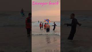 Diveagar beach disco ride😇🌅 kokan diveagar Arabian seawater sport [upl. by Steffi424]