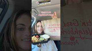 Viral 699 Applebee’s Meal 🍎🧀🍗🍟 applebees cheapeats cheapmeals kidsmenu foodie food yum [upl. by Adnorrehs]