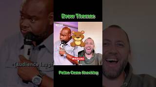 Police Knocking on My Door reaction comedy shorts brownbear [upl. by Ganley432]