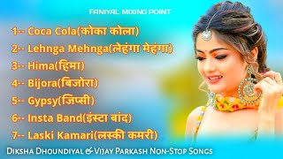 New Kumauni amp Garhwali Dj Song 2023  Diksha Dhoundiyal amp Vijay Pant  NonStop Uttarakhandi Song [upl. by Nylhtak]