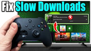 How To Fix Slow Download Speed On Xbox Series XSOne [upl. by Bunni]