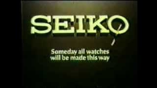 Seiko Watches Tv Commercial From 1980s [upl. by Odnalra]