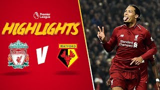 Manes cheeky backheel finish  Liverpool 50 Watford  Highlights [upl. by Drusy749]