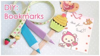 DIY 6 Different Bookmarks [upl. by Brink]