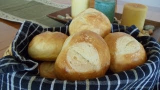 NoKnead Artisan Dinner Rolls Four Ingredients No Mixer No Yeast Proofing [upl. by Darian318]