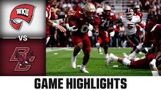 Western Kentucky vs Boston College Game Highlights  2024 ACC Football [upl. by Jelks]