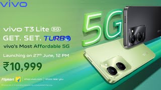 Vivo T3 Lite 5G  Official India Launch Date  Vivo T3 Lite 5G Price in India amp Features 🔥 [upl. by Ettennaj188]