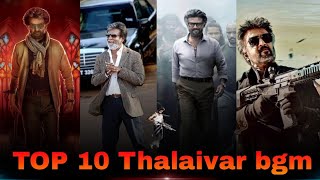 🤯Top 10 Rajinikanth mass BGM Ringtone🥵  Jailer  Petta  Rajinikanth  BGM  மீதி தமிழன் [upl. by Mal106]